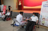 Đoàn viên Công đoàn, Đoàn Thanh niên Liên hiệp các Hội KH&KT Việt Nam hiến máu mùa Covid-19