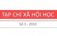 Tạp chí xã hội học – Số 3 – 2010