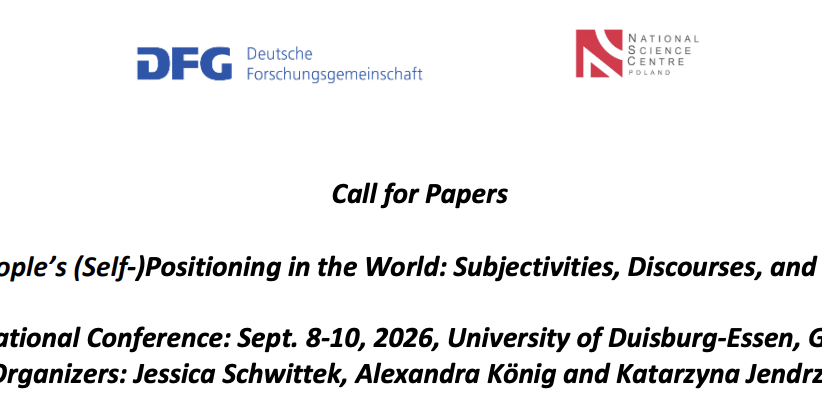 Young People’s (Self-)Positioning in the World: Subjectivities, Discourses, and Inequalities