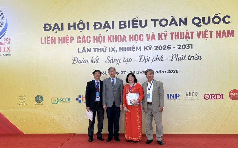 Đoàn đại biểu Hội xã hội học Việt Nam đi dự Đại hội Liên hiệp các hội khoa học và kỹ thuật Việt Nam lần thứ 9